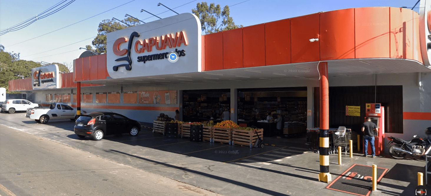 Fachada de supermercado (imagem ilustrativa)