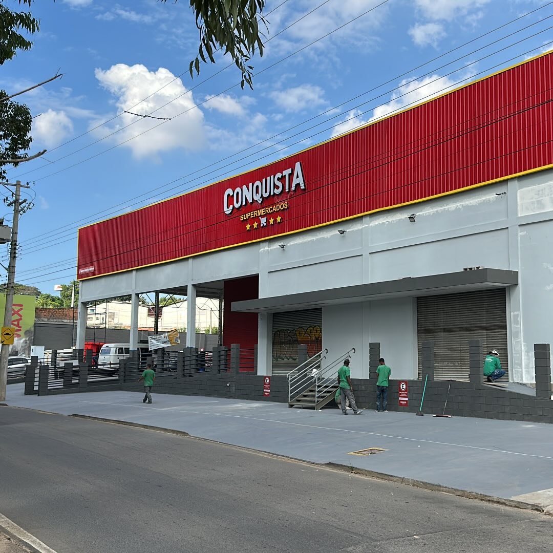 Fachada de supermercado (imagem ilustrativa)